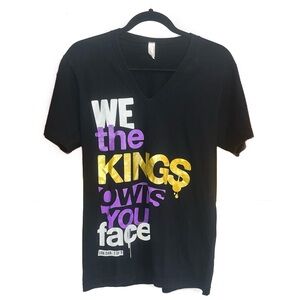 We The Kings Black V Neck T Shirt Size Small